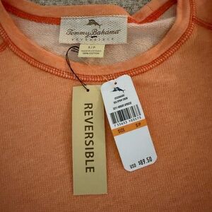 Men's Tommy Bahama Orange Reversible Long Sleeve
